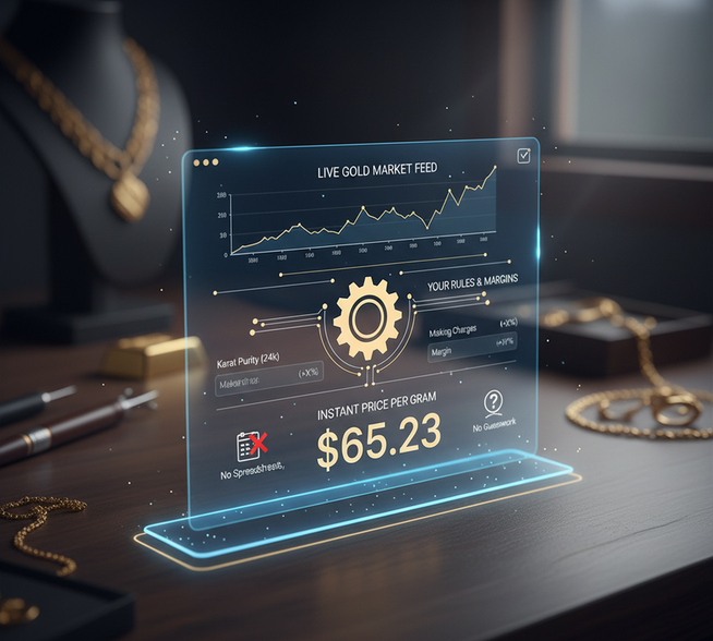 Automatic Gold Pricing